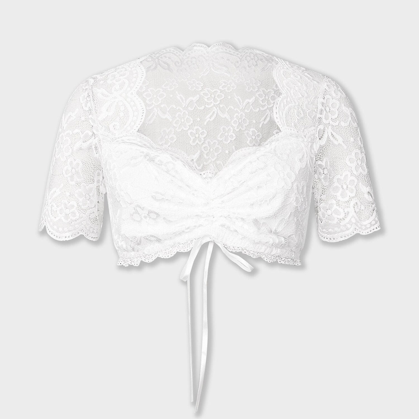 Oktoberfest Wiesn Style Lace Blouse
