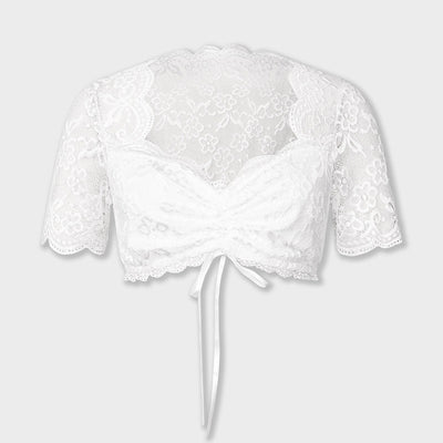 Oktoberfest Wiesn Style Lace Blouse