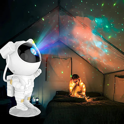 Astronauten-Sternenhimmel-Projektorlampe | Kreieren Sie eine magische Atmosphäre mit einem Sternenhimmel in Ihrem Zimmer