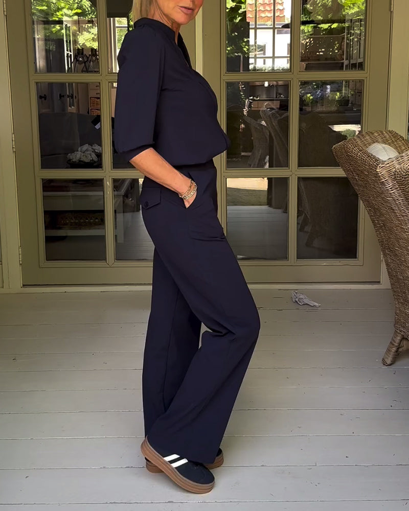 Langer Zweiteiler für Damen