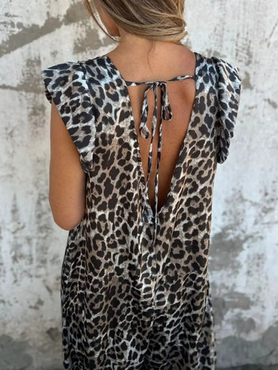 Full Size V-Neck Cap Sleeve Wide Leg Jumpsuit Plus Size