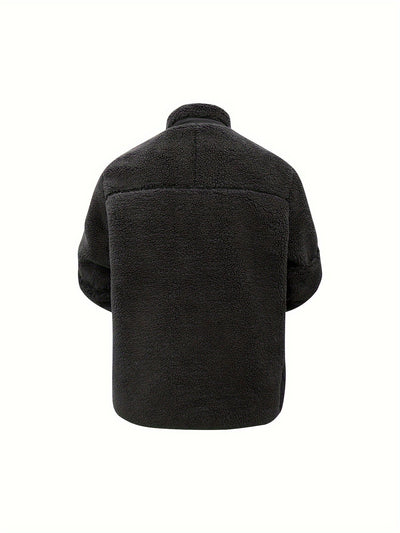 Heidi-Mode | Hochgeschlossenen Teddy Winterjacke