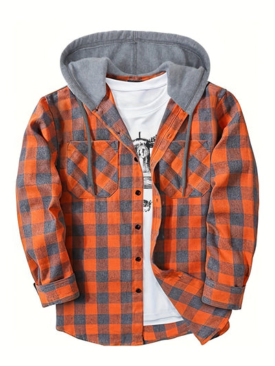 MAX HOODIE FLANELLJACKE