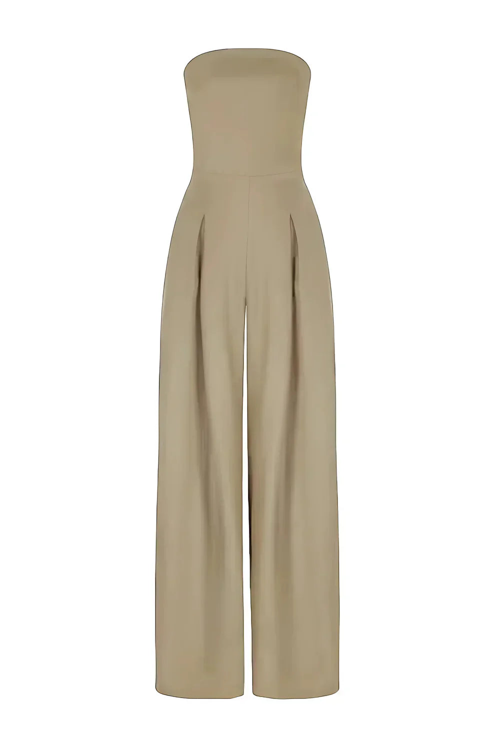 Jumpsuit für Damen - Eleganter trägerloser Einteiler für den Sommer