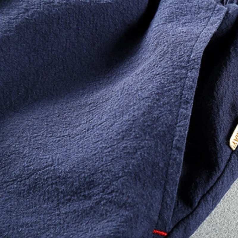 Bequeme Hose im japanischen Stil für Herren | Leichte