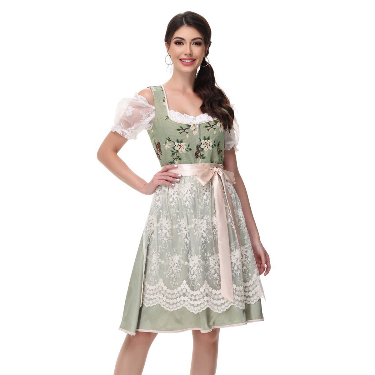 Oktoberfest German Dirndl Traditional Style Dress