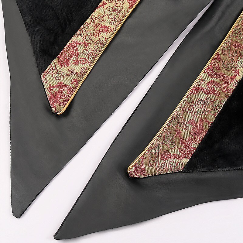 Men's Punk & Gothic Embroidered Tailcoat