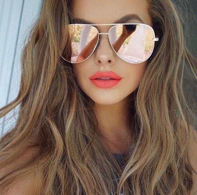 Heidi-Mode | Vintage Sonnenbrille mit getönten Gläsern