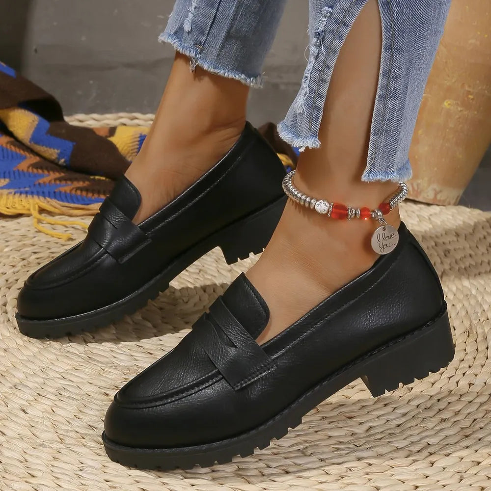 Round Toe Flats Loafers