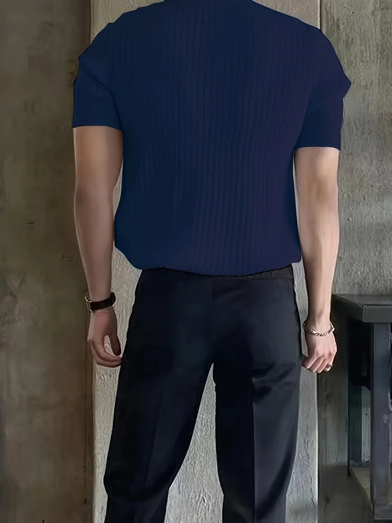 Avgustin – Lässiges Kurzarm Polo Hemd