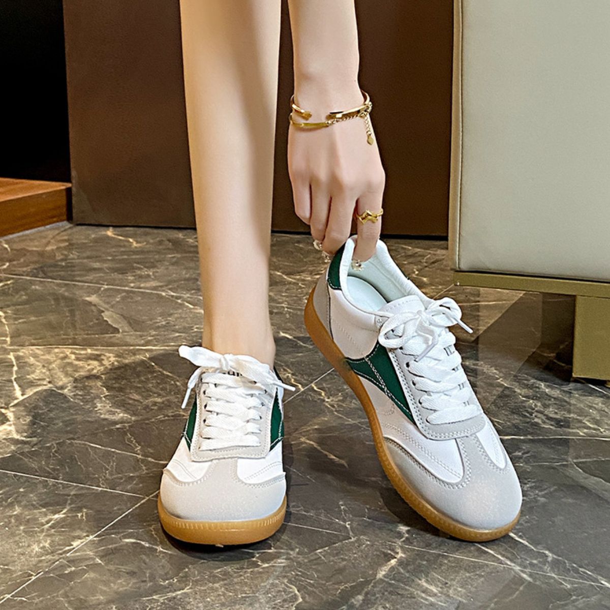 Round Toe Flats Sneakers