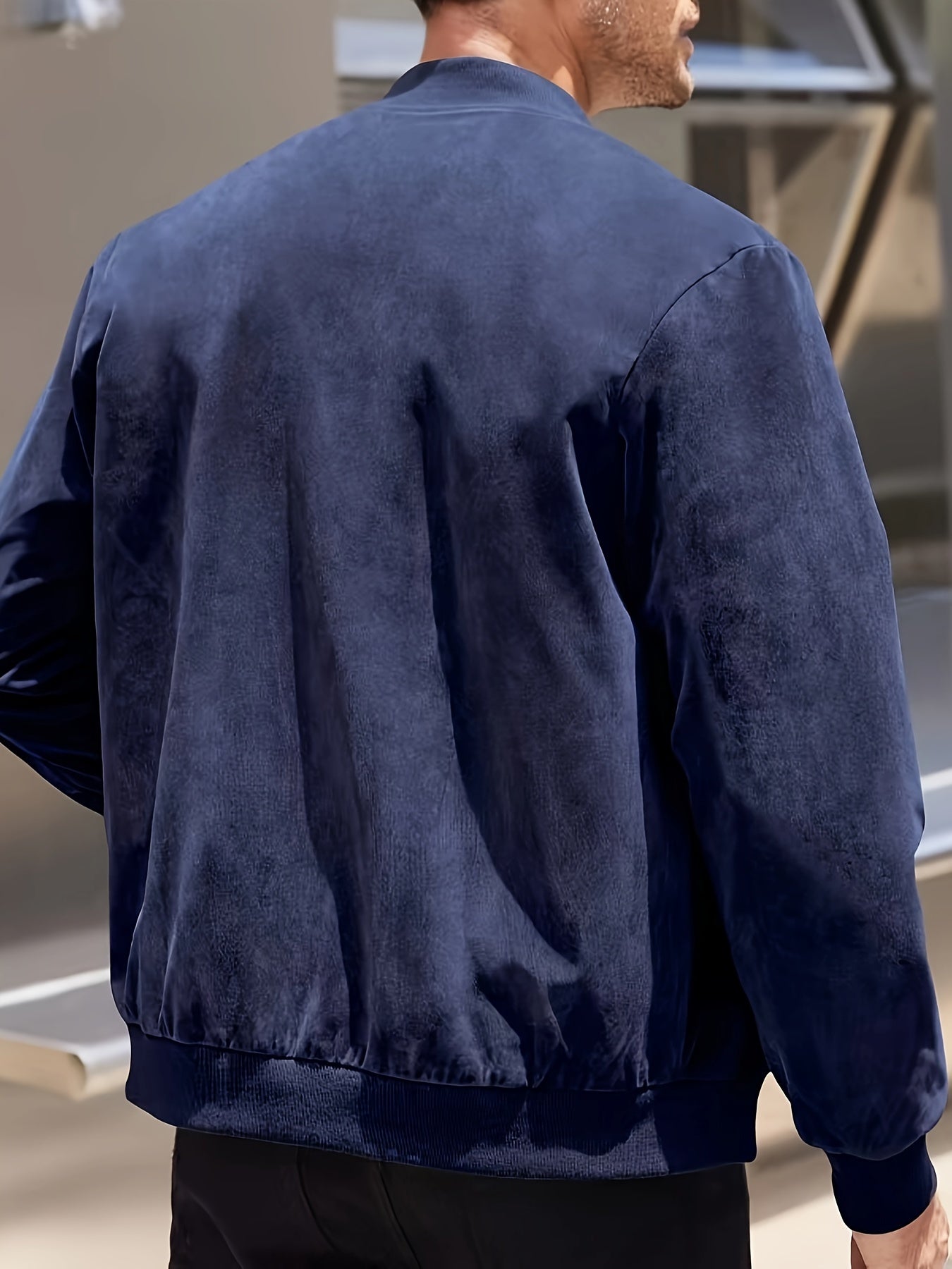 LÄSSIGER HERREN WILDLEDERMANTEL