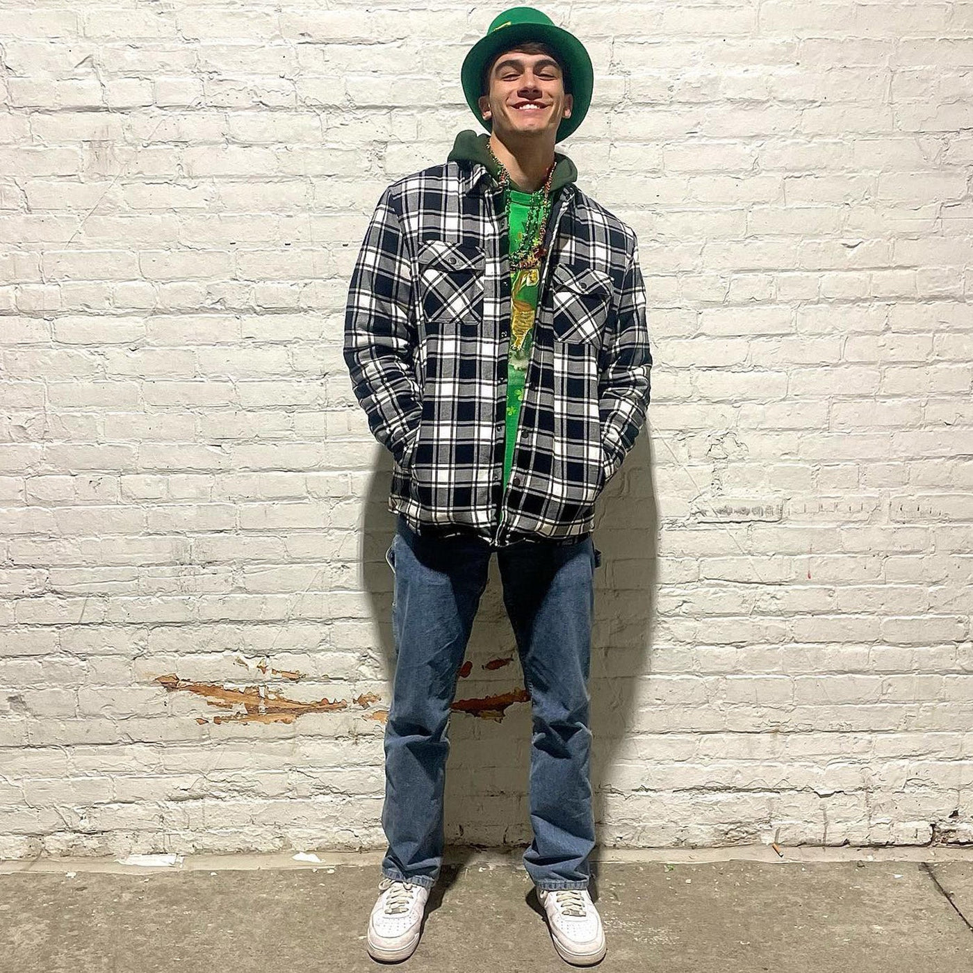 Erick - Gestreifte Flanelljacke