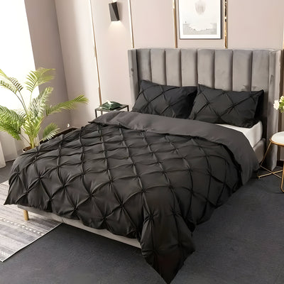 CloudLoom Duvet Set - Kneifen Quetschfalten-Bettdecke Set