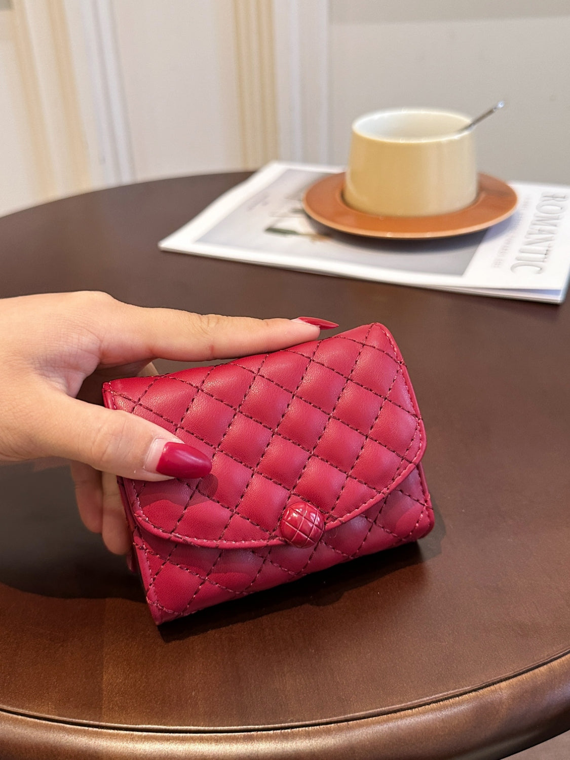 PU Leather Solid Color Wallet