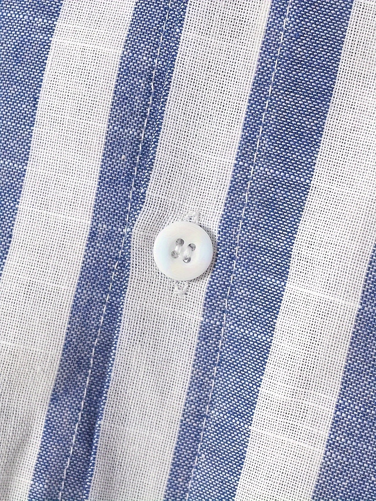 George – Stilvolles Langarm Streifen Hemd