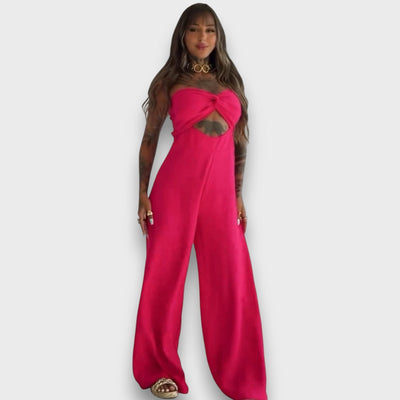 Salome – Jumpsuit mit Cut-out und Rückendetail