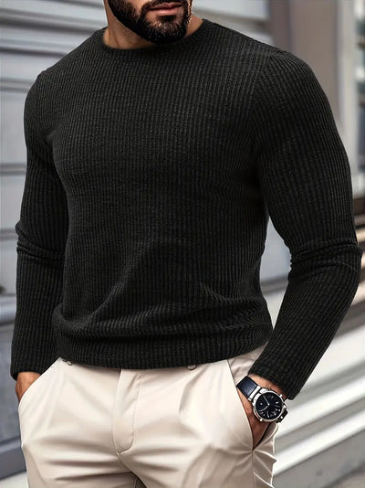 Kaufman – Lässiger Langarm Strick Pullover