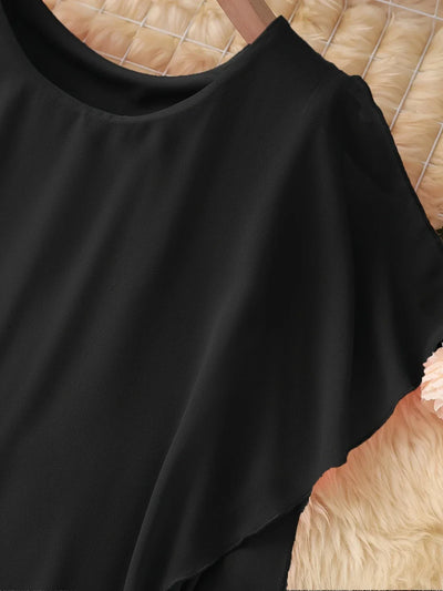 Maren – Elegantes Midi Kleid Mit Ärmellos