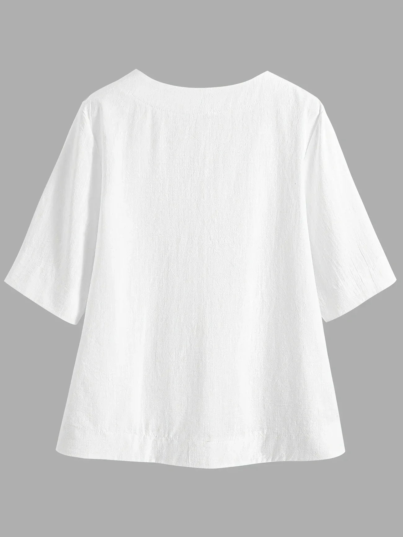 Mattea – Lässiges Locker Sitzendes Oberteil Mit V Ausschnitt