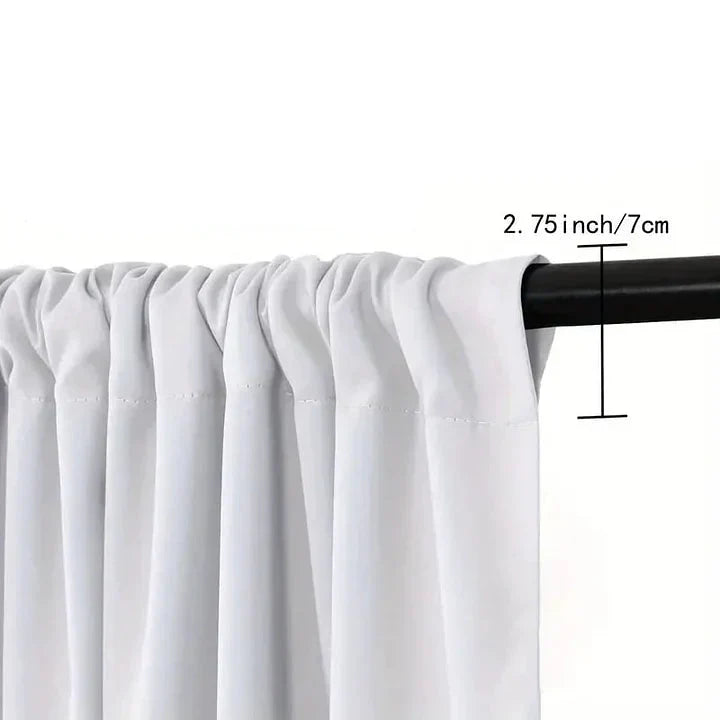 FrostLinen – Vorhänge mit Weihnachtsmotiv