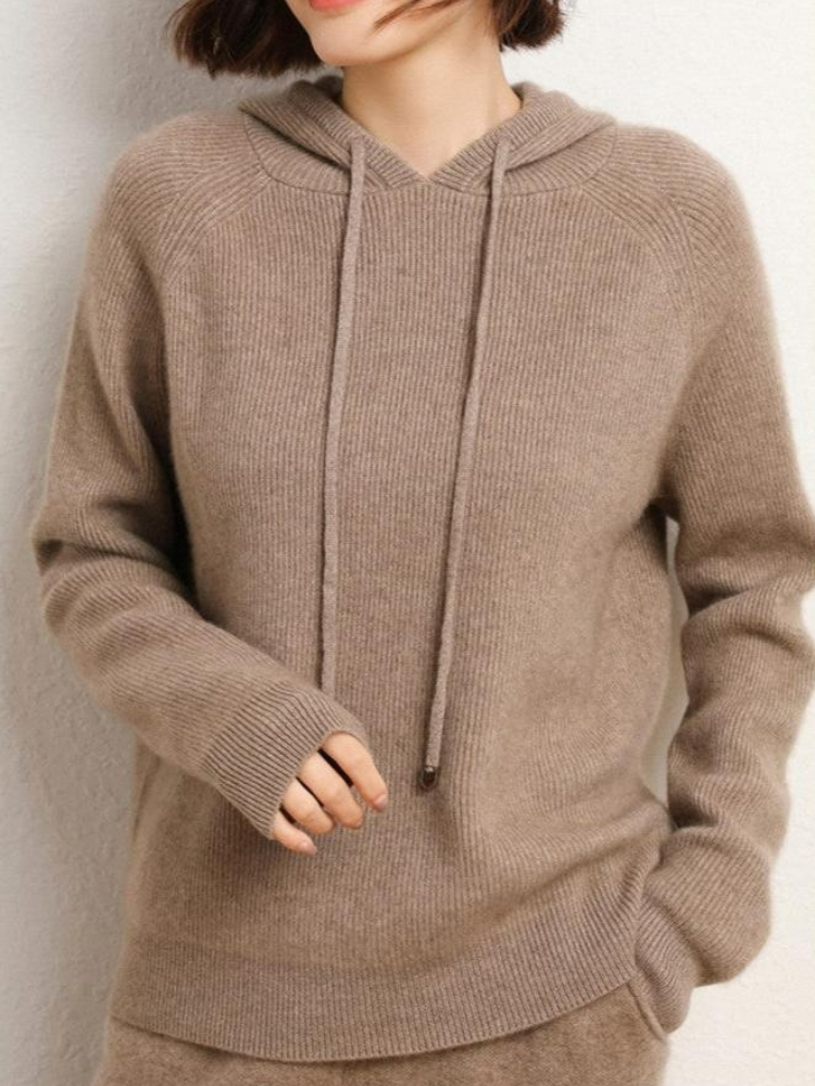 Casaul weicher Kapuzenpulli für Damen | Warmer