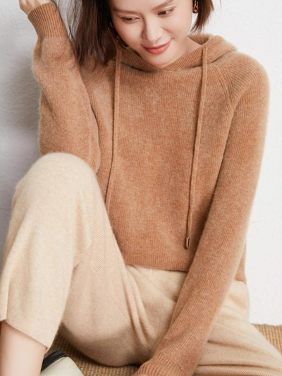 Casaul weicher Kapuzenpulli für Damen | Warmer