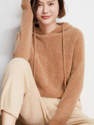 Casaul weicher Kapuzenpulli für Damen | Warmer