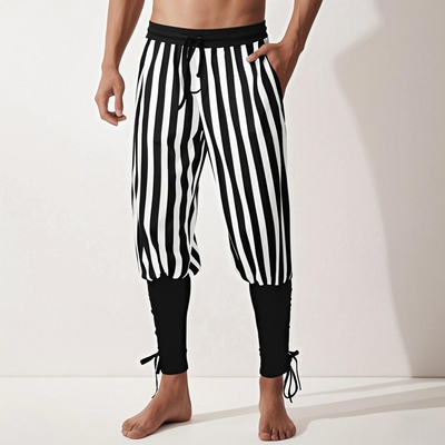 Landsknecht Style Stripes Pants