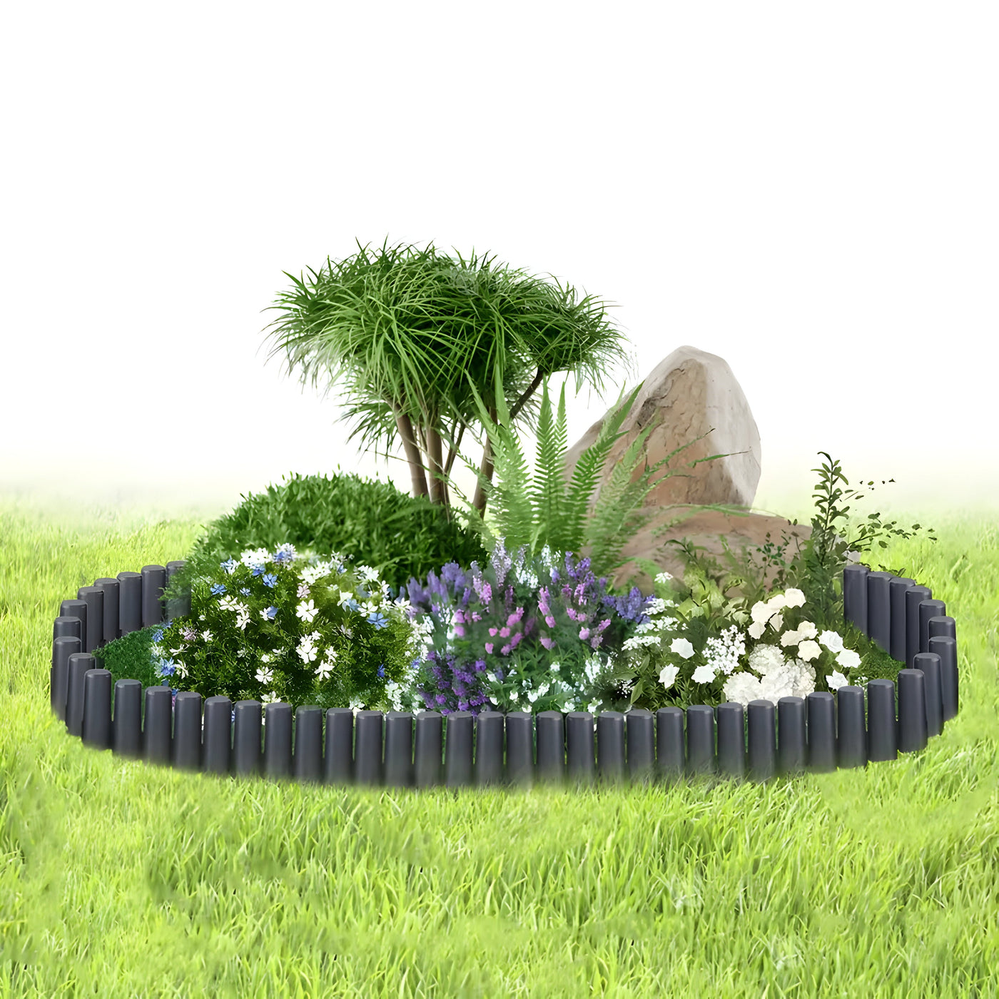 GardenEdge Pro - Dekorative Rasenkante Blumenbeet Garten