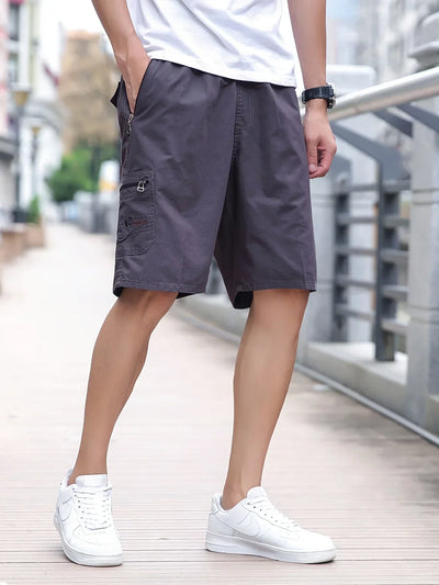 Fedde – Leichte Cargo Shorts Mit Tasche