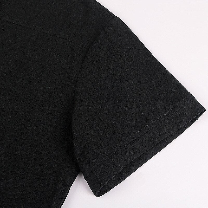 Pirate Style Lace-up Tunic