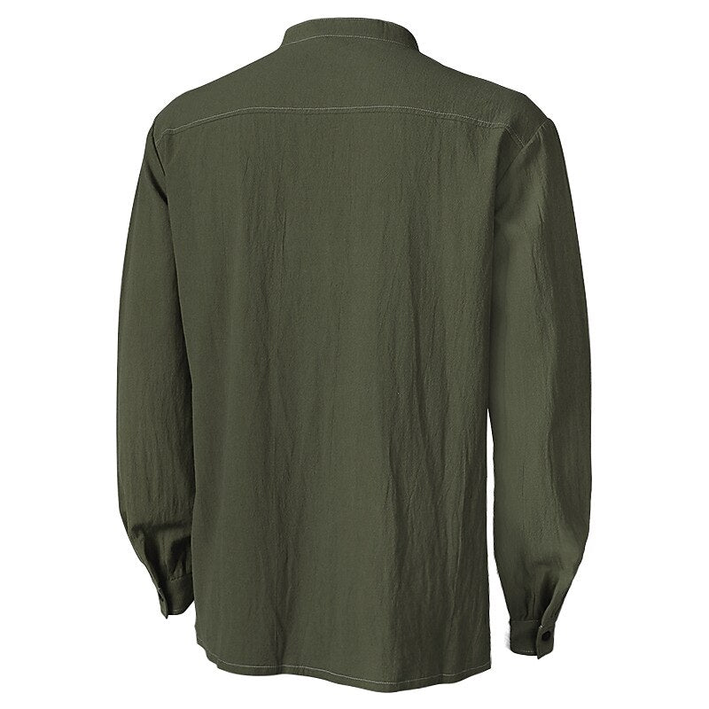 Pirate Style Lace-Up Poet Blouse