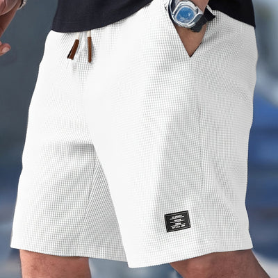 Elegante Casualshorts mit strukturiertem Design für Herren