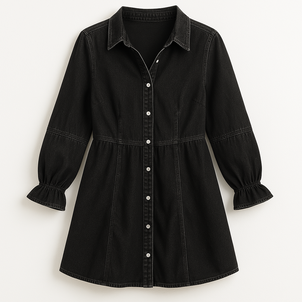 BELROSE DENIM MINIKLEID