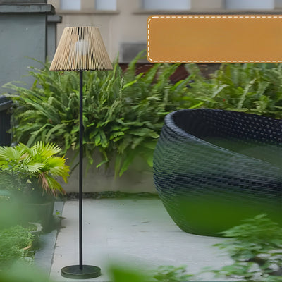 AmberReed Light – Solarbetriebene LED Stehlampe für Außenbereich