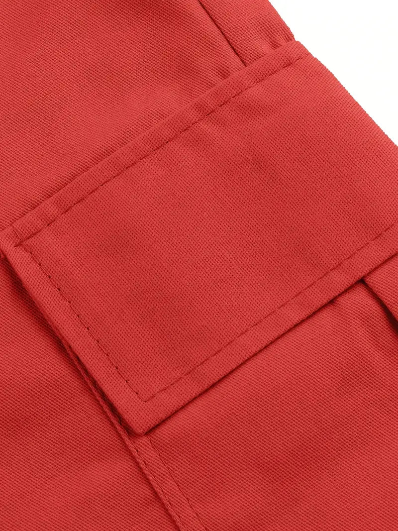 Jelte – Lässig  Nicht Dehnbar Kordelzug Fracht Shorts