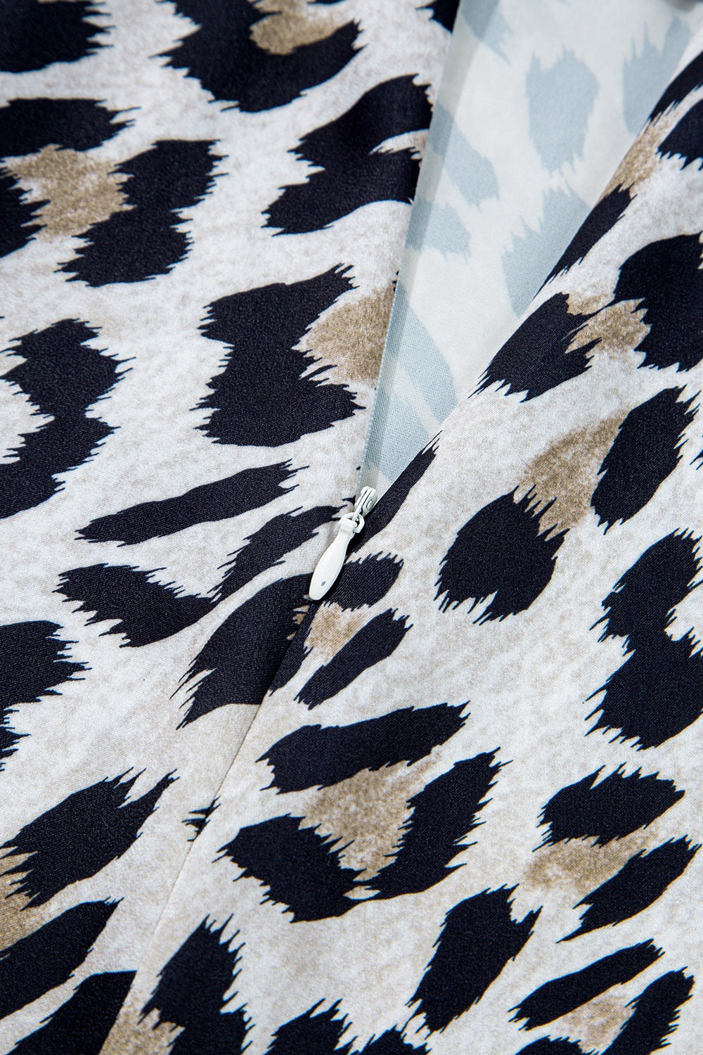 Leopard High Waist Midi Skirt