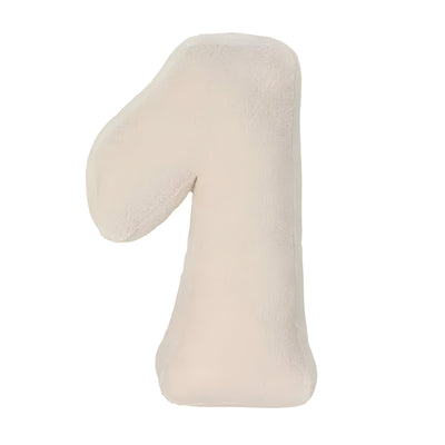 Buchstaben-Kissen aus Plüsch- Personalisierbare Kuscheldeko für Sofa oder Kinderzimmer