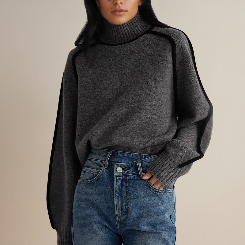 Livia Eleganter Rollkragenpullover