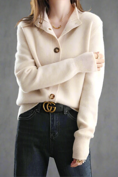 Damen anspruchsvoller gemütlicher Cardigan | Warmer