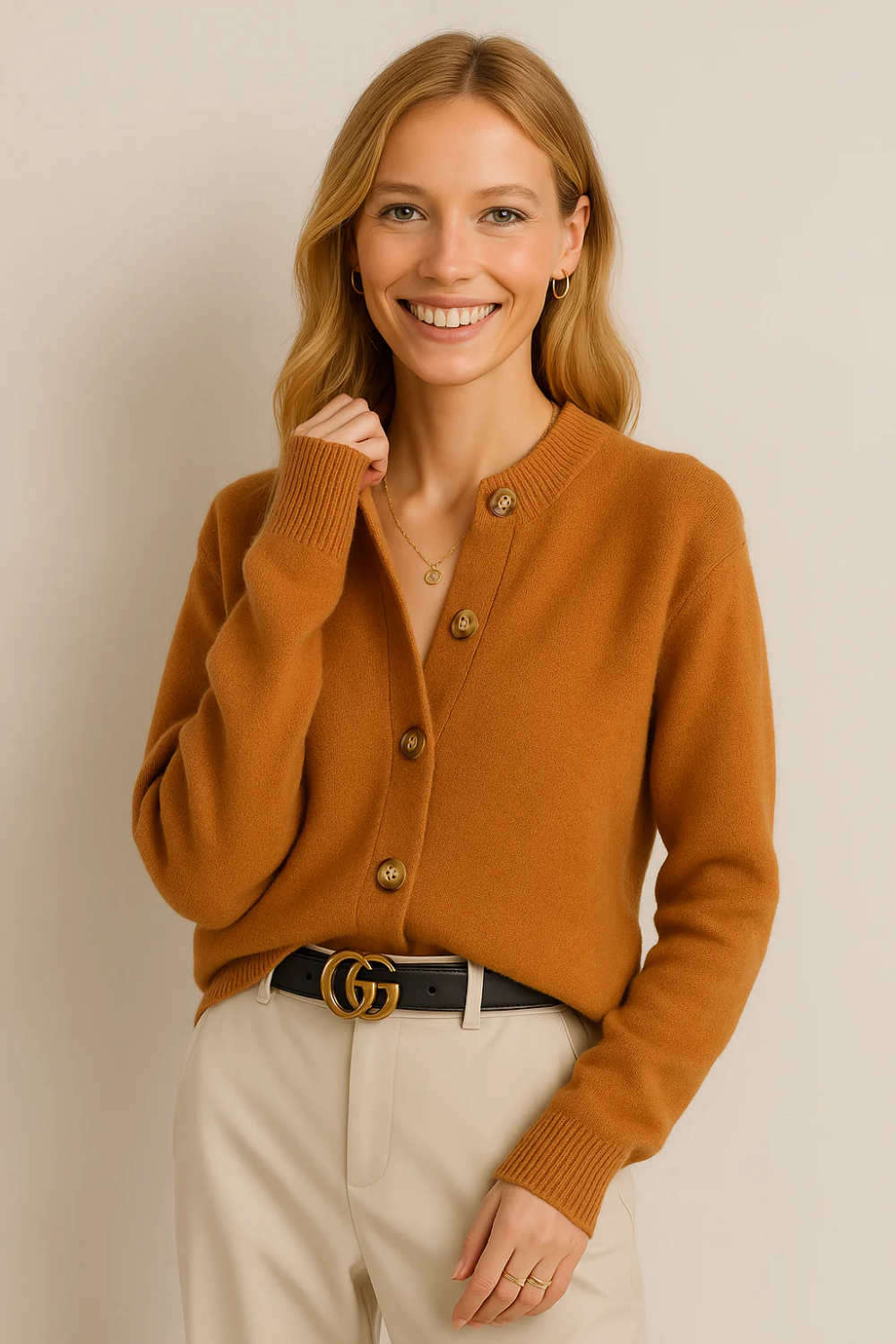 Damen anspruchsvoller gemütlicher Cardigan | Warmer