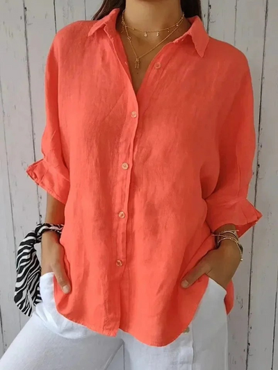 Damen atmungsaktives langärmliges Hemd | Elegante