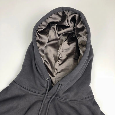 LUXE COMFORT SATIN GEFÜTTERTER HOODIE