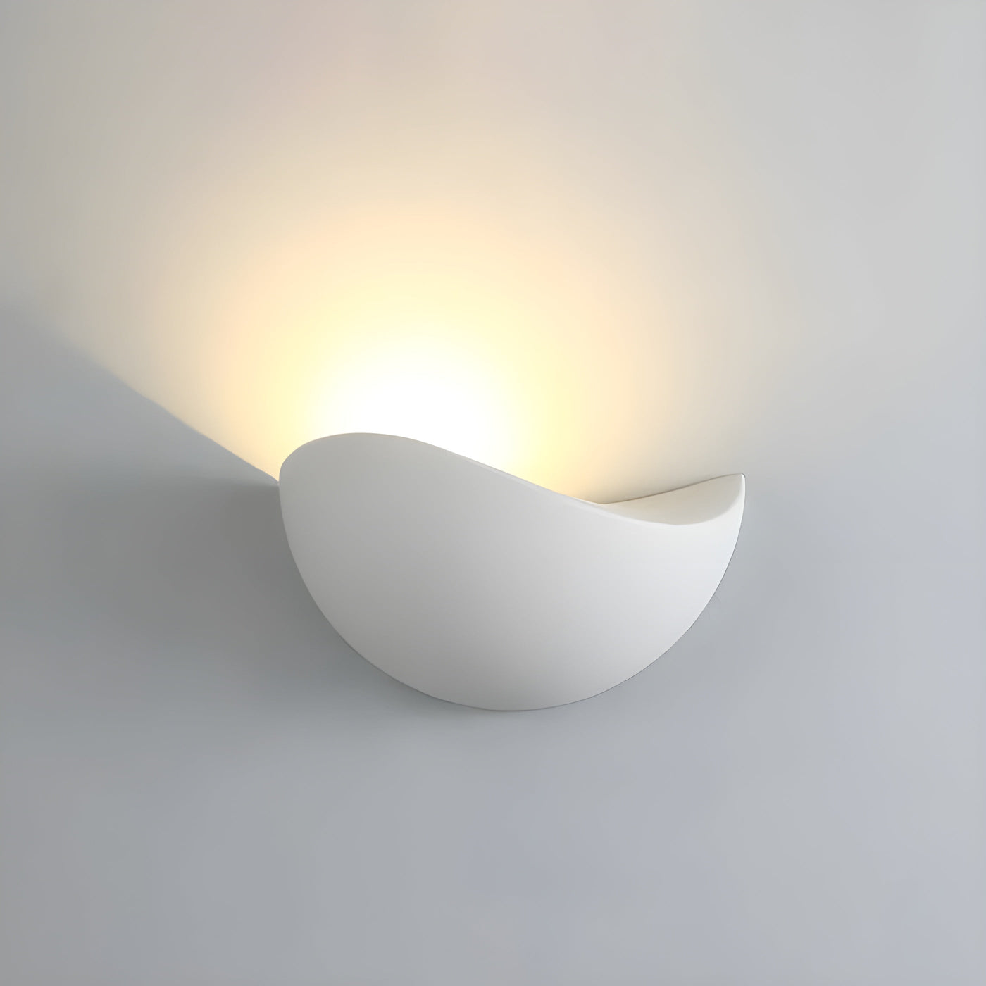 NoirLume Light - Minimalistische halbkreisförmige LED-Wandleuchte