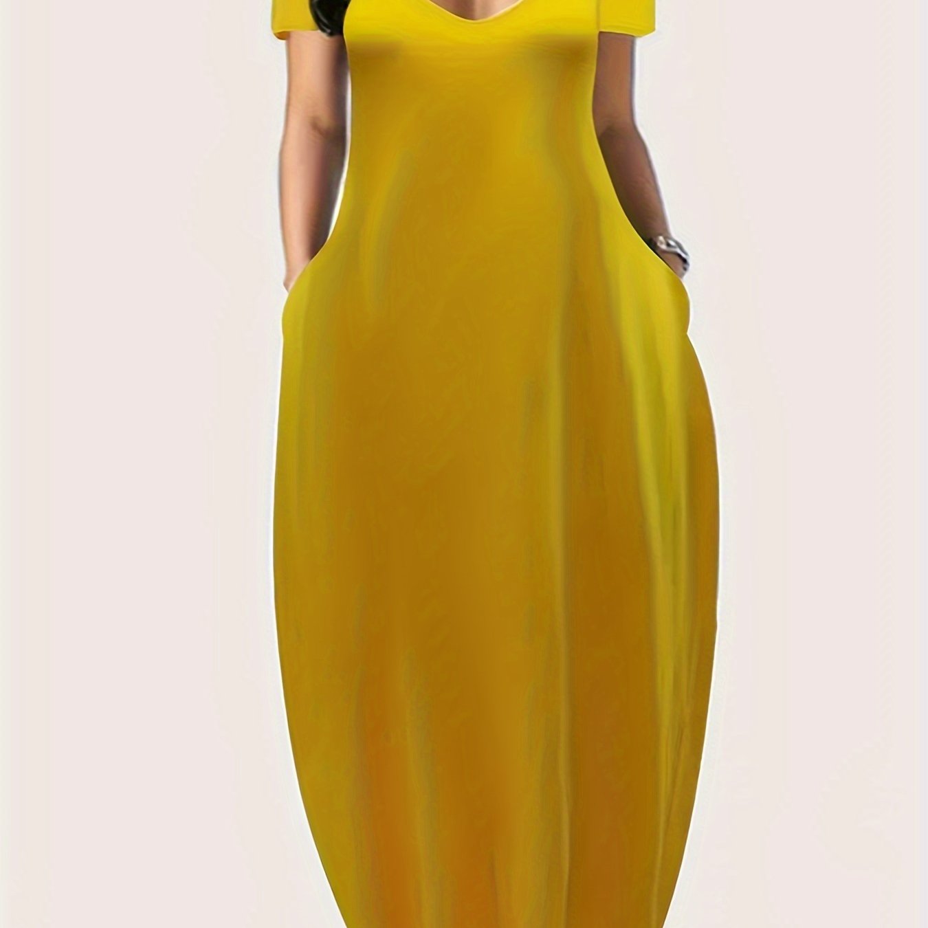 Schlichtes Maxikleid für Damen