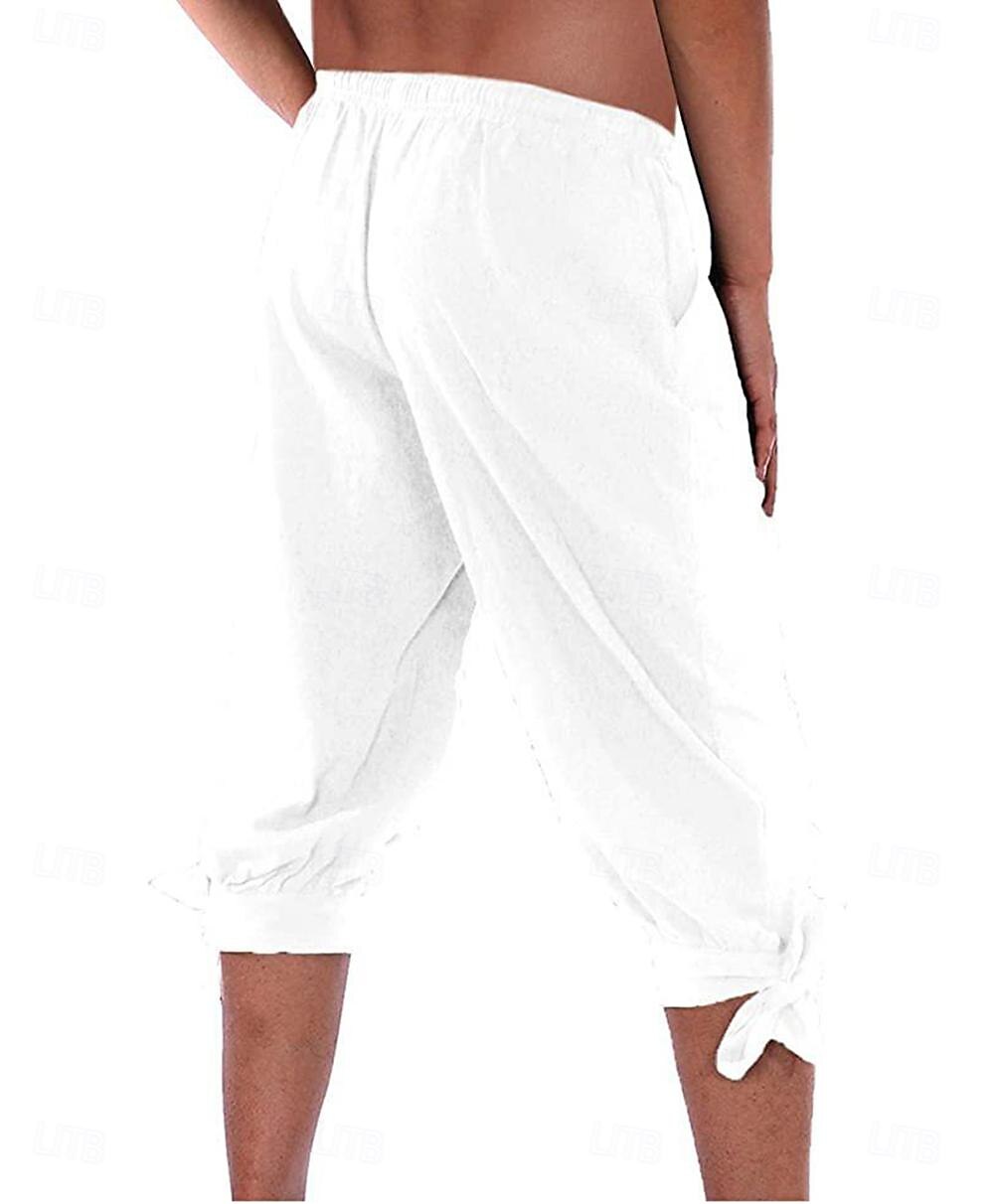 Retro Style Pirate Cropped Pants