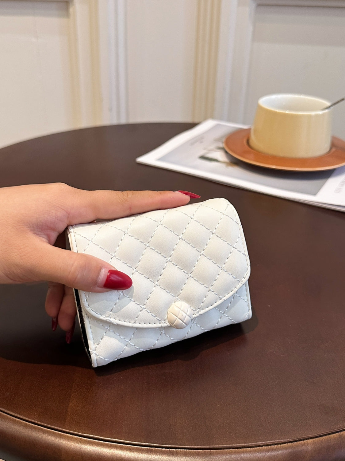 PU Leather Solid Color Wallet