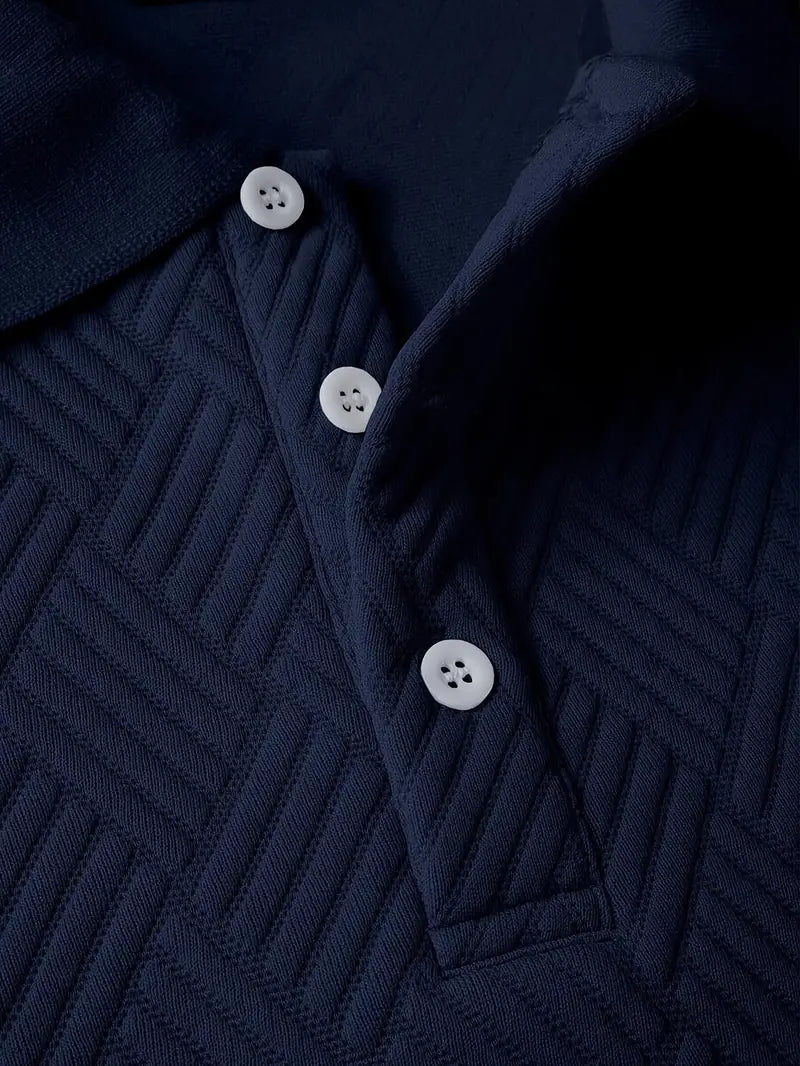 Kenric – Lässiges Hemd Mit Knöpfen Und Struktur