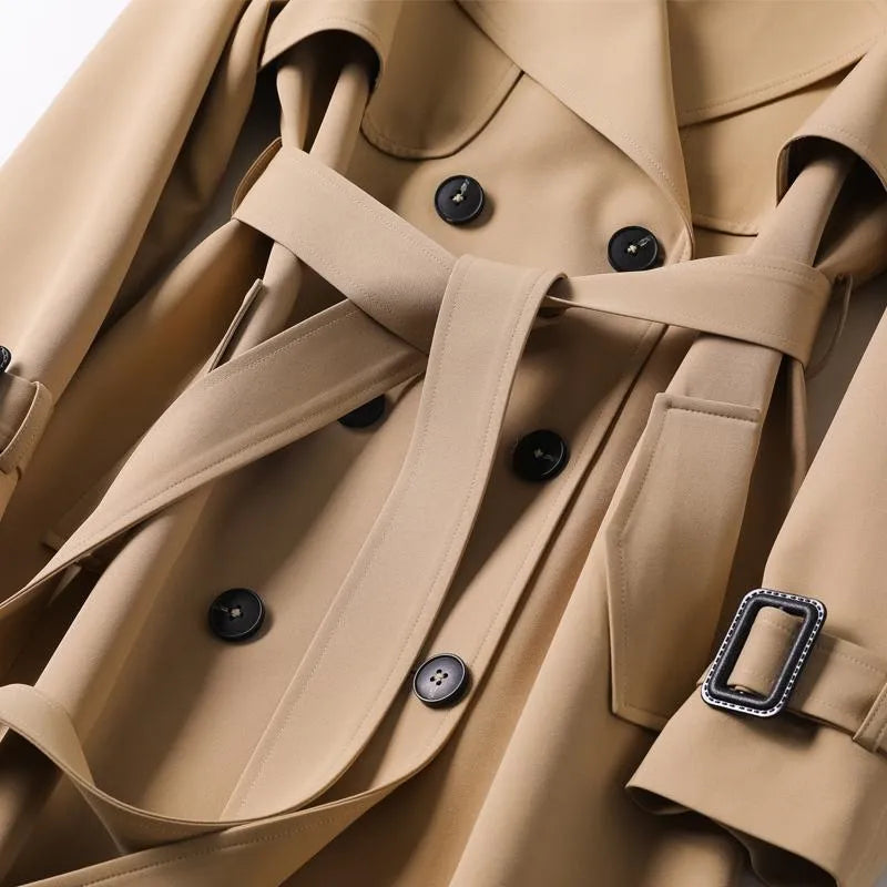 Fayra | Eleganter wasserdichter Trenchcoat